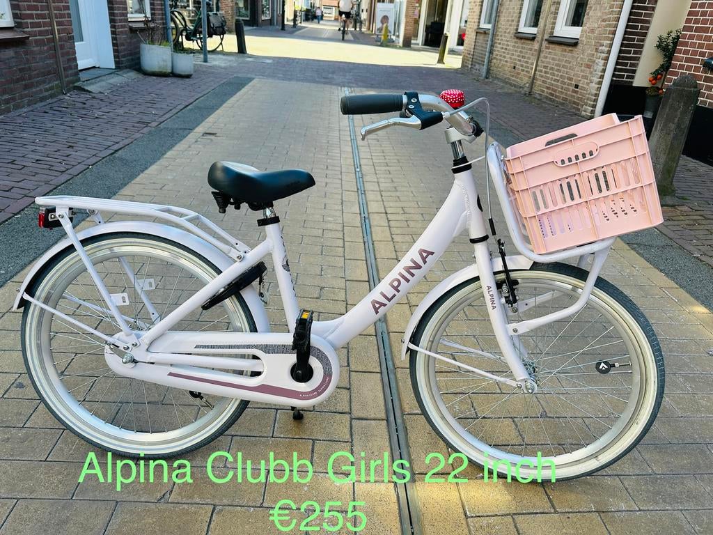 Meisjesfietsen 16 18 20 22 24 26 28 inch. Cortina Alpina, Fietsen en Brommers, Fietsen | Meisjes, Terugtraprem, 24 inch, Versnellingen