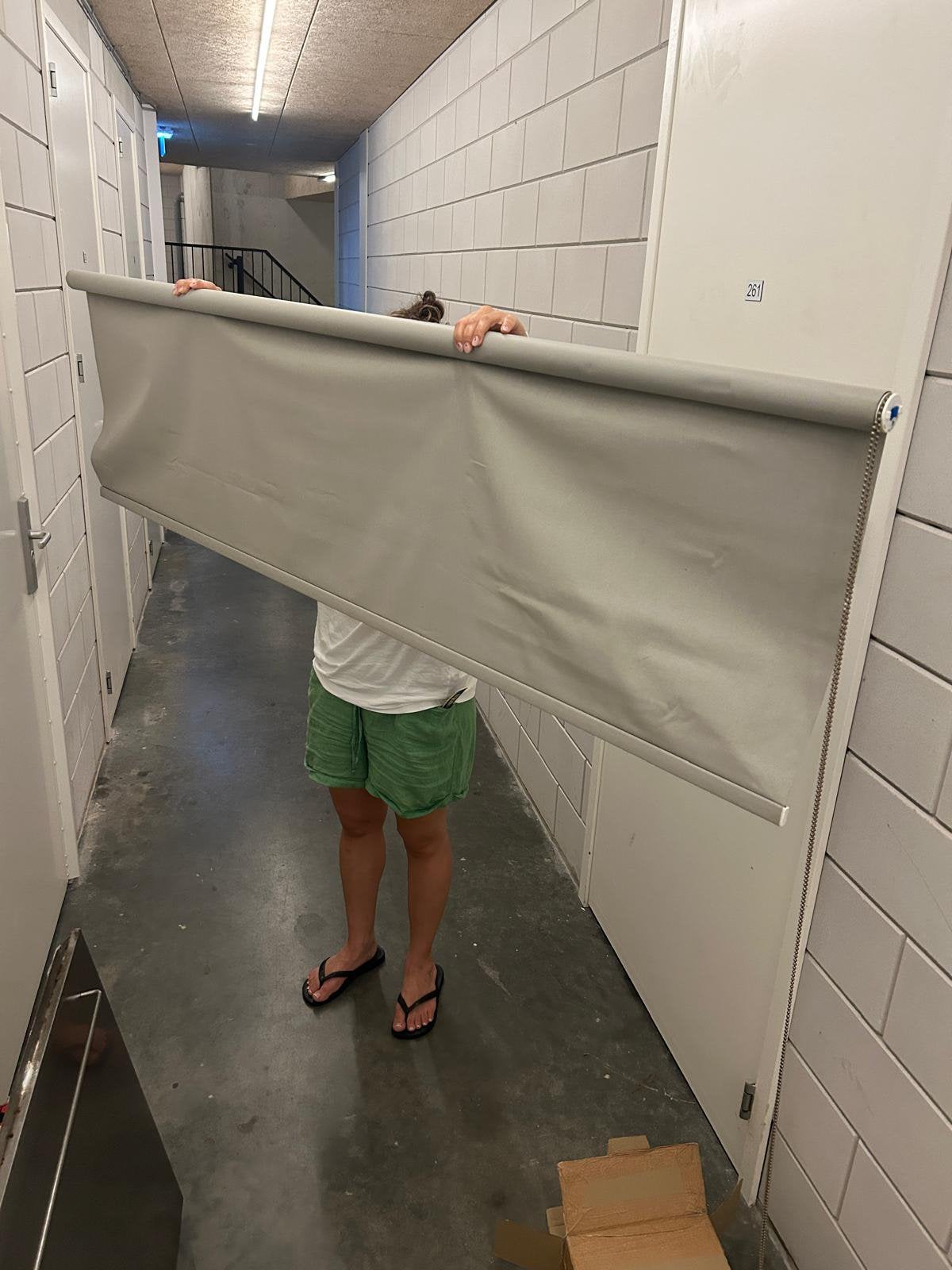 3 x blinds, Ophalen
