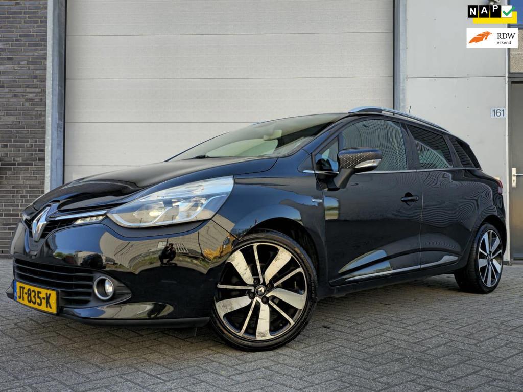 Renault Clio Estate 0.9 TCe Iconic|Stoelverwarming|Leer|Acht, Auto's, Renault, Bedrijf, Te koop, Clio, ABS, Achteruitrijcamera