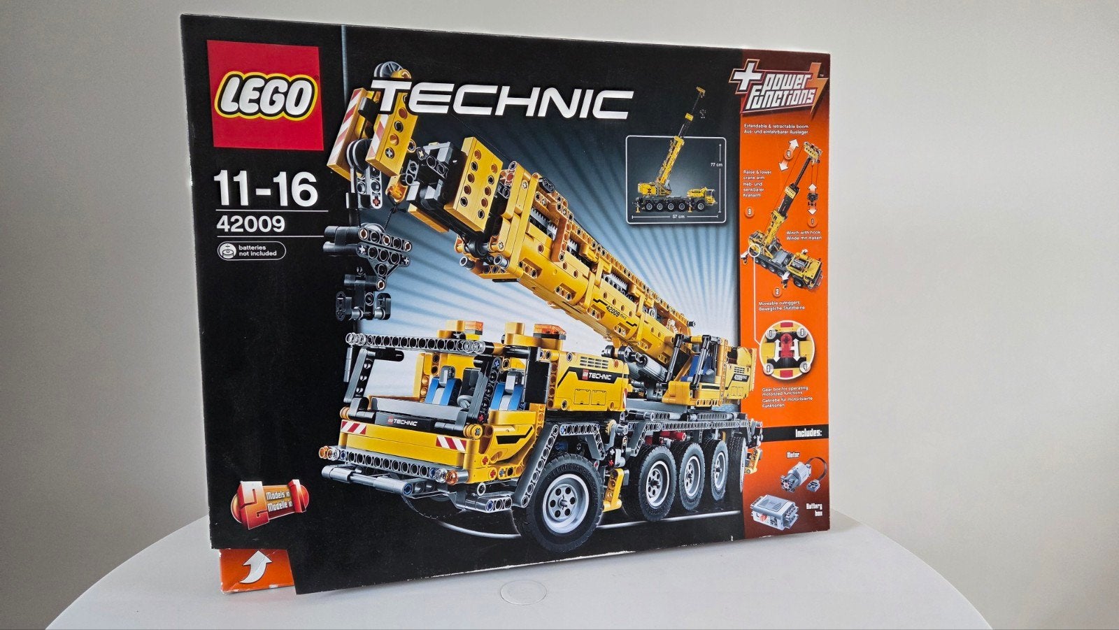 Lego Technic 42009 Mobiele Kraan MK II, Kinderen en Baby's, Speelgoed | Duplo en Lego, Ophalen, Compleet, Lego, Zo goed als nieuw