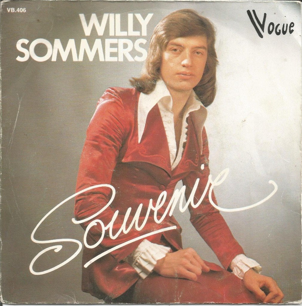 Willy Sommers ‎– Souvenir (1975), Gebruikt, Fotohoes, 7 inch, Ophalen of Verzenden