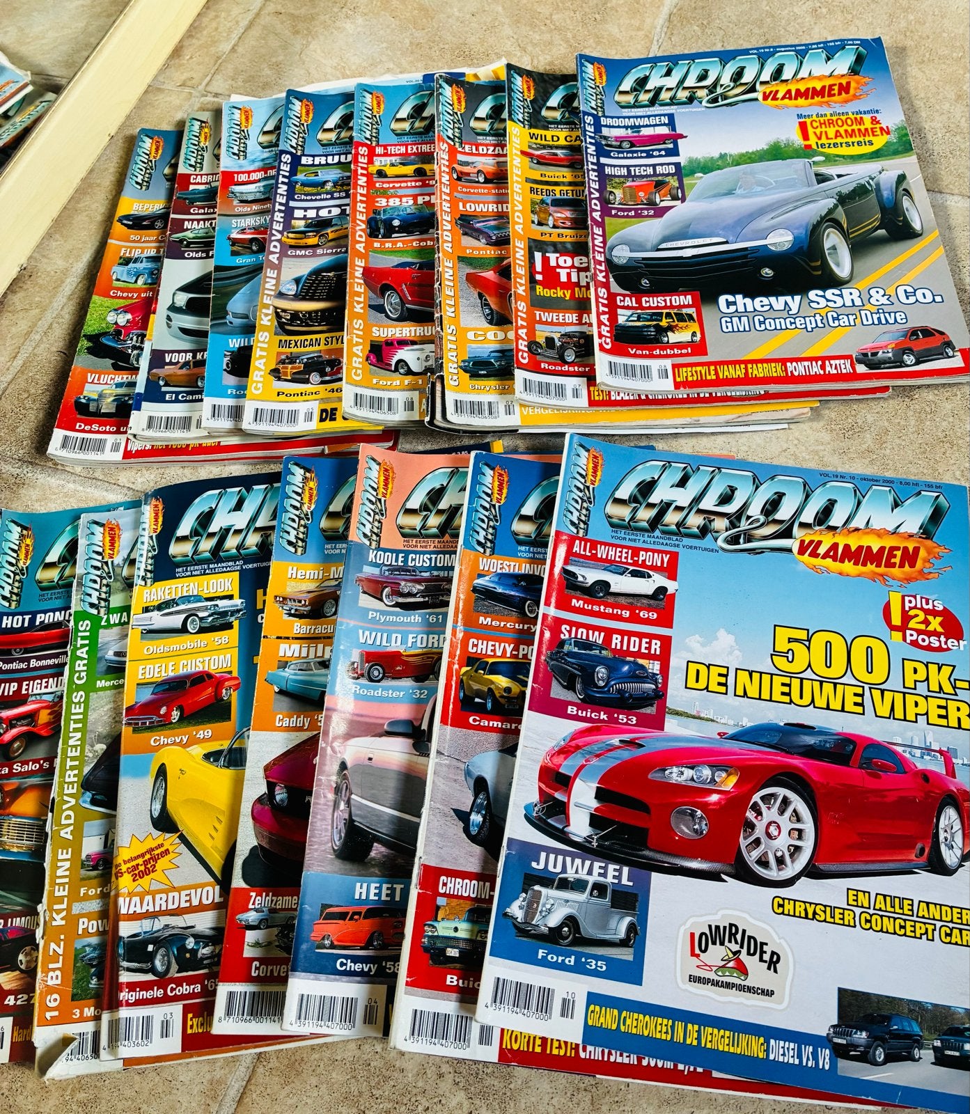 Chroom & Vlammen magazines, Ophalen, Gelezen, Overige typen