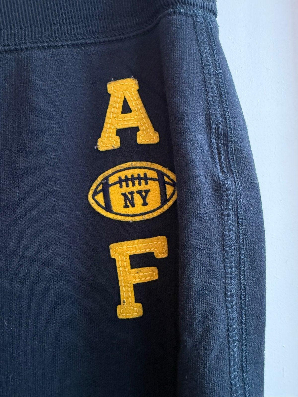 Abercrombie & Fitch joggingbroek, Maat 38/40 (M), Blauw, Ophalen of Verzenden, Lang