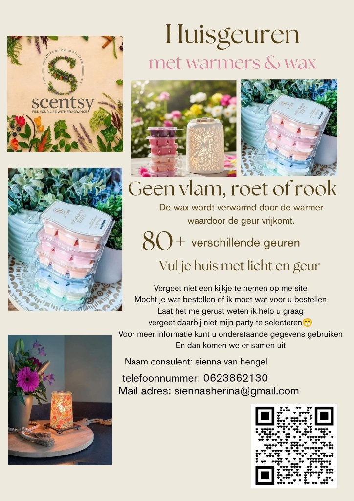 scentsy, Ophalen of Verzenden, Nieuw, Overige materialen, Minder dan 25 cm