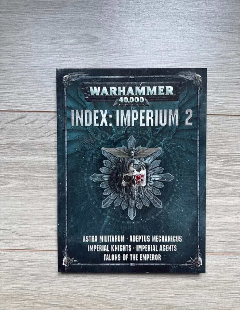 Warhammer 40k Index Imperium 2, Hobby en Vrije tijd, Wargaming, Ophalen of Verzenden, Zo goed als nieuw, Warhammer, Boek of Catalogus