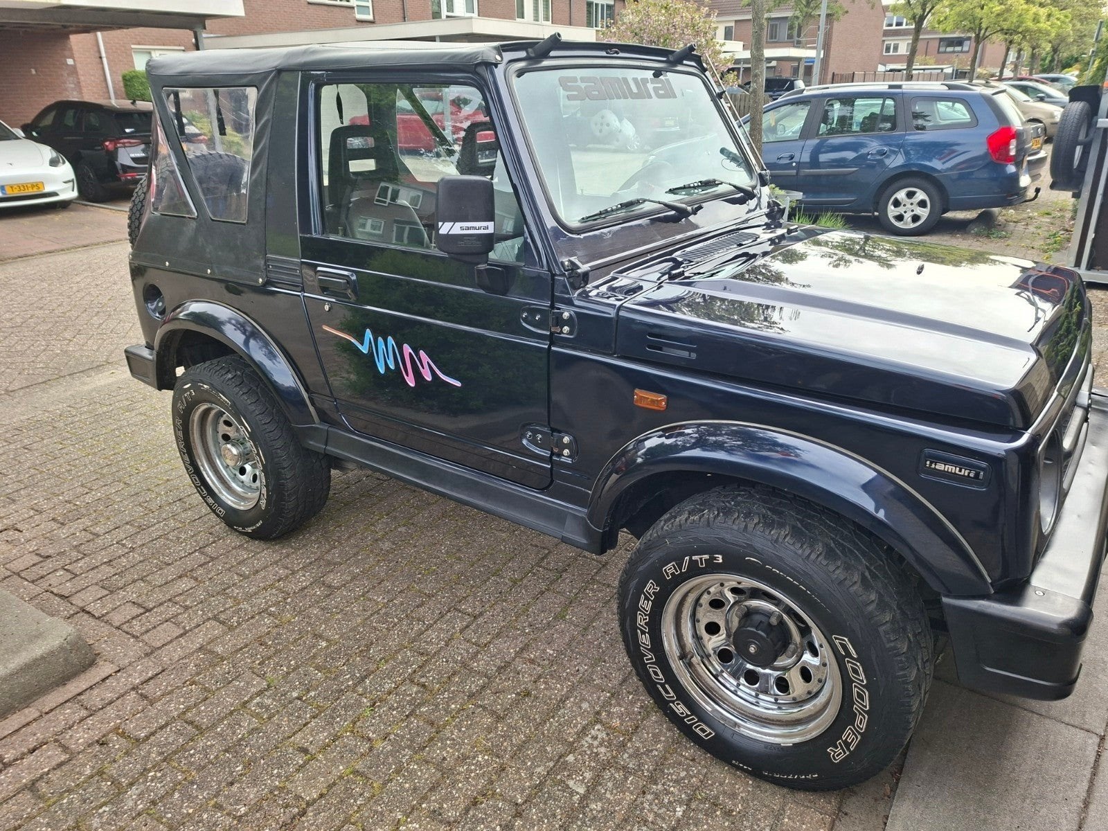 Suzuki Samurai Comm 4WD 1993, 450 kg, 64 pk, 4 cilinders, Blauw