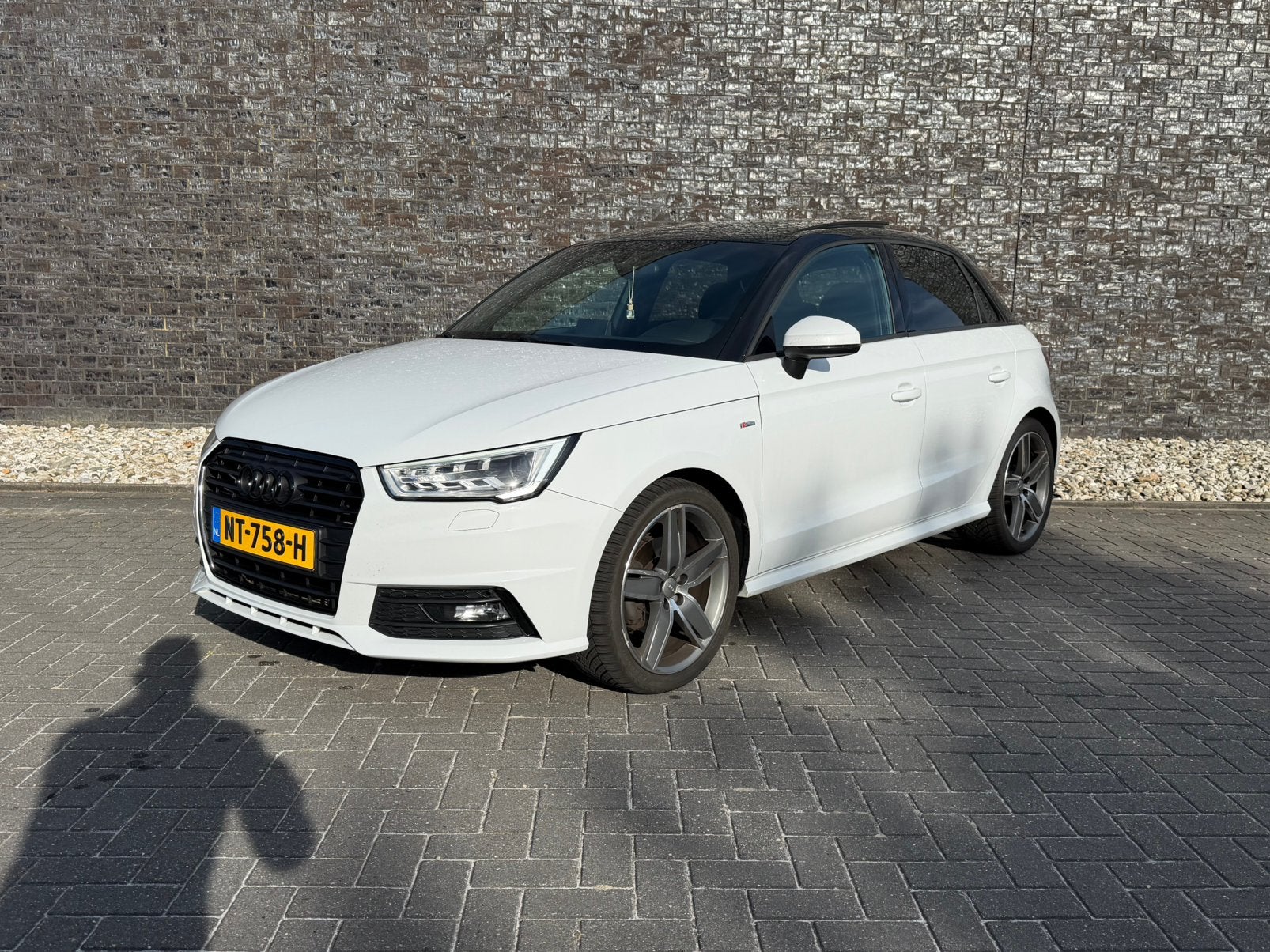 Audi A1 1.4TFSI 110KW SB S-tr7 EU6 2017 Wit, Auto's, Audi, A1, Zwart, 4 cilinders, 149 pk