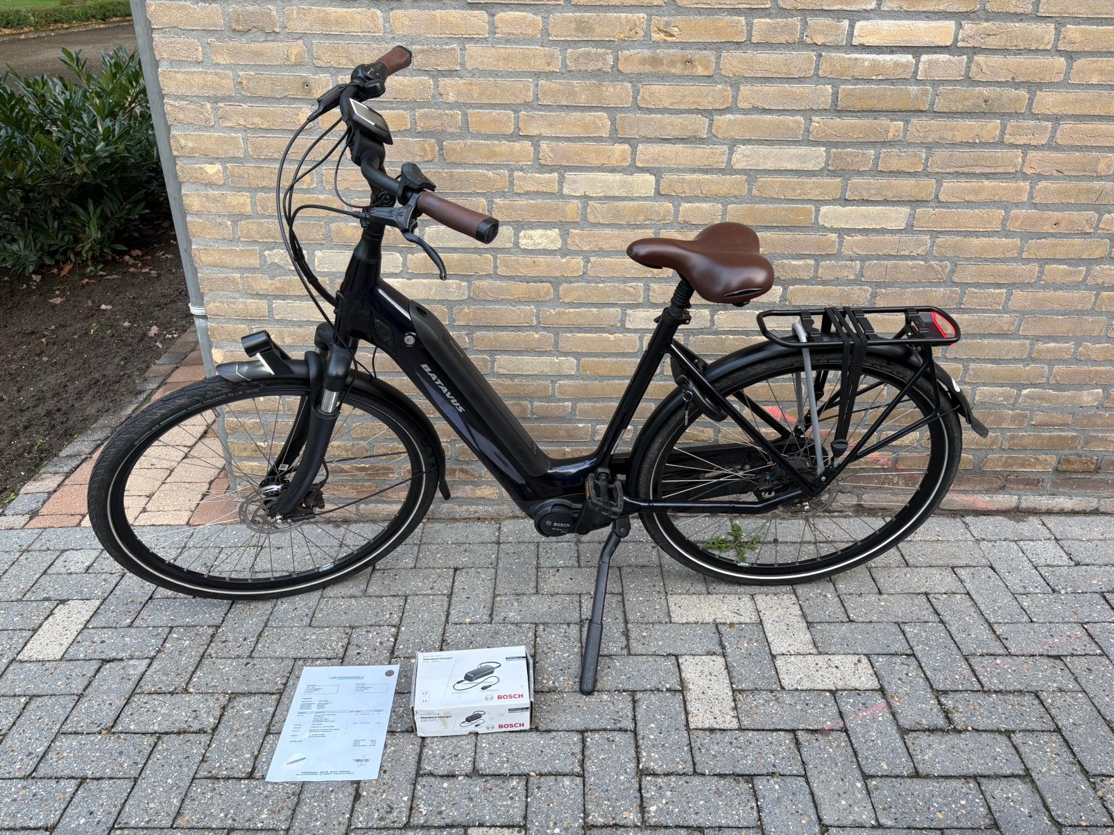 Batavus Finez E-GO Power Bosch (bj. 2023 / 6650 km) topstaat, Ophalen, Batavus, Zo goed als nieuw, 51 tot 55 cm