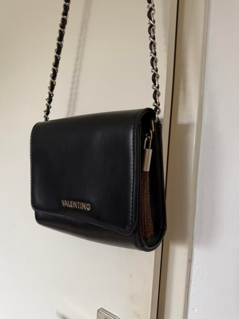 Valentino tas, Ophalen, Gebruikt, Zwart, Schoudertasje