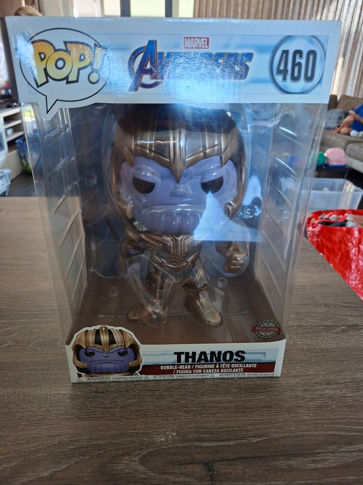 Funko Pop! Marvel Avengers Thanos #460 Bobble-Head, Ophalen of Verzenden, Nieuw