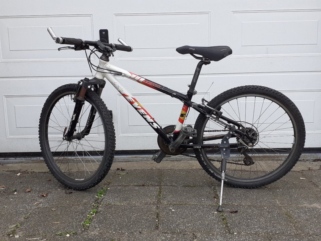 Stoere kinder-mountainbike 24", Fietsen en Brommers, Gebruikt, Ophalen, Overige merken, Minder dan 45 cm