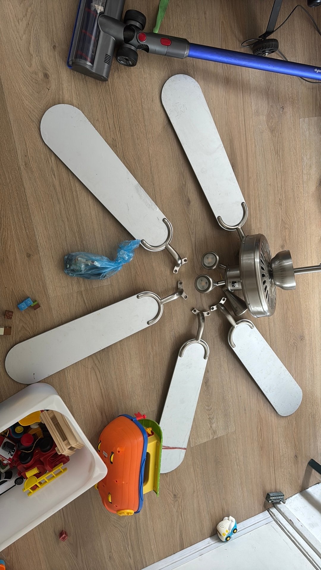 Uitstekende Ventilator voor het plafon., Ophalen, Zo goed als nieuw, Plafondventilator