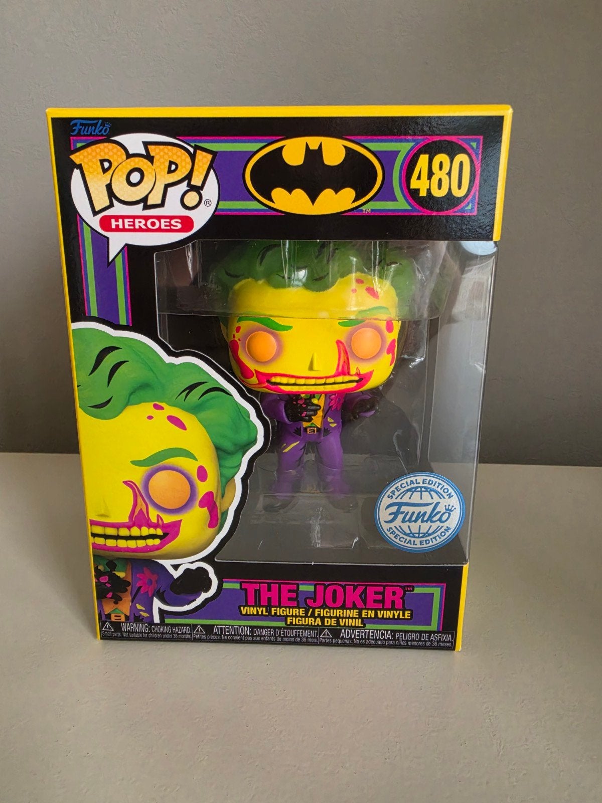 Funko Pop! The Joker 480 Special Edition DC Heroes, Ophalen of Verzenden, Nieuw