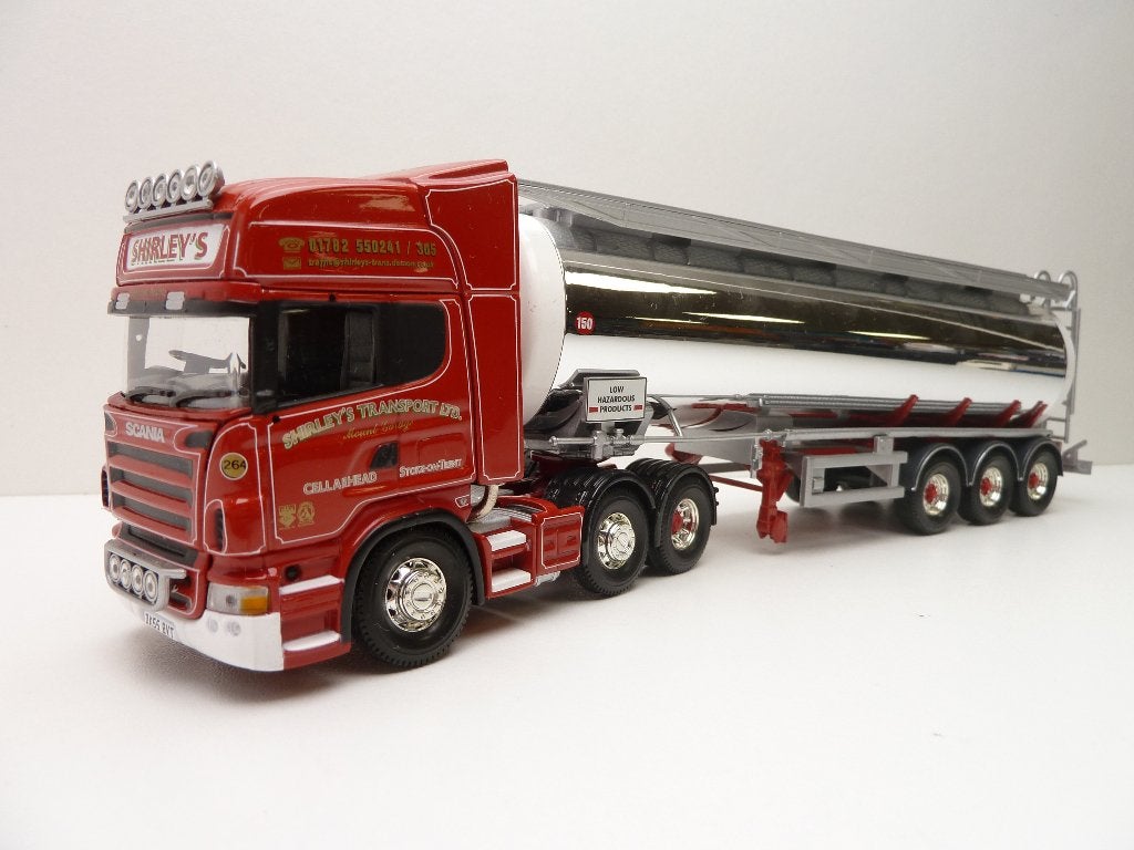 Scania R  '' Shirley's transport Ltd ''  Corgi, Ophalen of Verzenden, Zo goed als nieuw, Bus of Vrachtwagen, Corgi