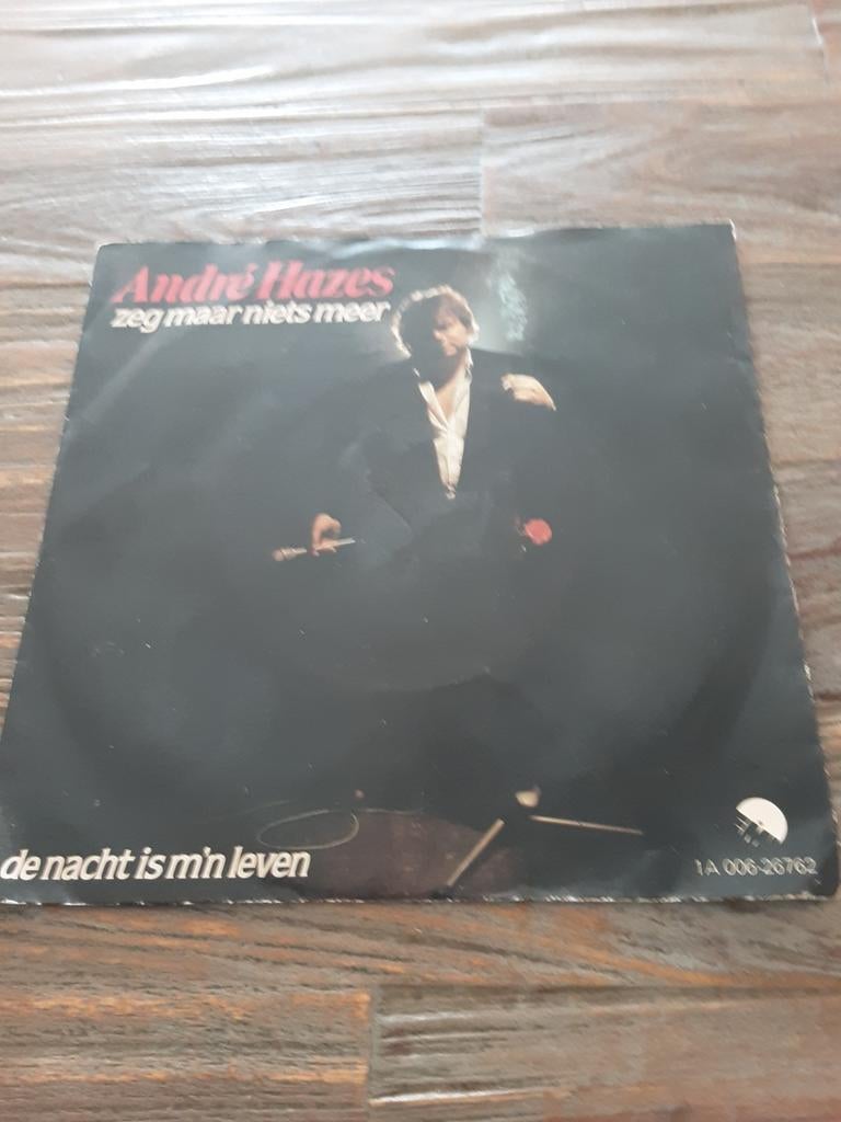 ANDRE HAZES ZEG MAAR NIETS MEER SINGLE., Ophalen of Verzenden, Zo goed als nieuw, Overige formaten