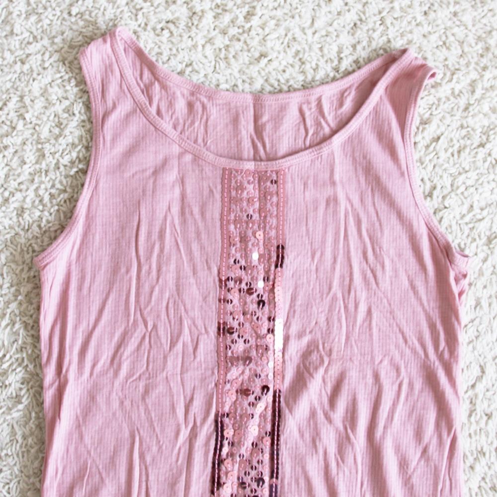 Glitter Topje33 (M) - 33 € 25,-, Maat 38/40 (M), Nieuw, Ophalen of Verzenden, Roze