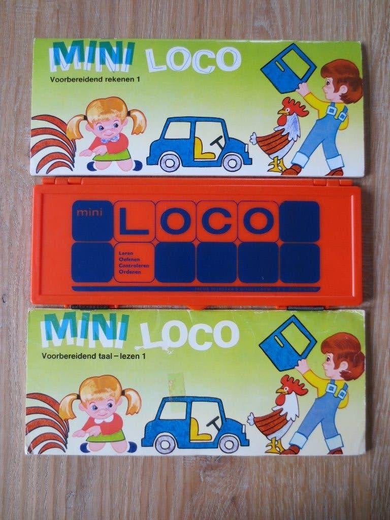 Mini Loco Educatief. Voorbereidend Rekenen 1 & Lezen 1 Zgan., Kinderen en Baby's, Speelgoed | Educatief en Creatief, Ophalen of Verzenden