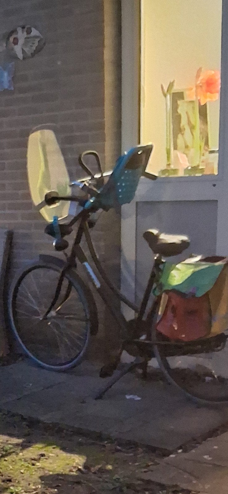 Yepp fietsstoeltje voor met windscherm - perfecte staat, Ophalen, Zo goed als nieuw, Voorzitje, Yepp