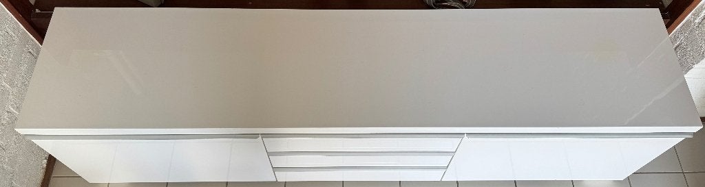 Modern wit dressoir (IKEA), Ophalen, Gebruikt, 150 tot 200 cm, Modern