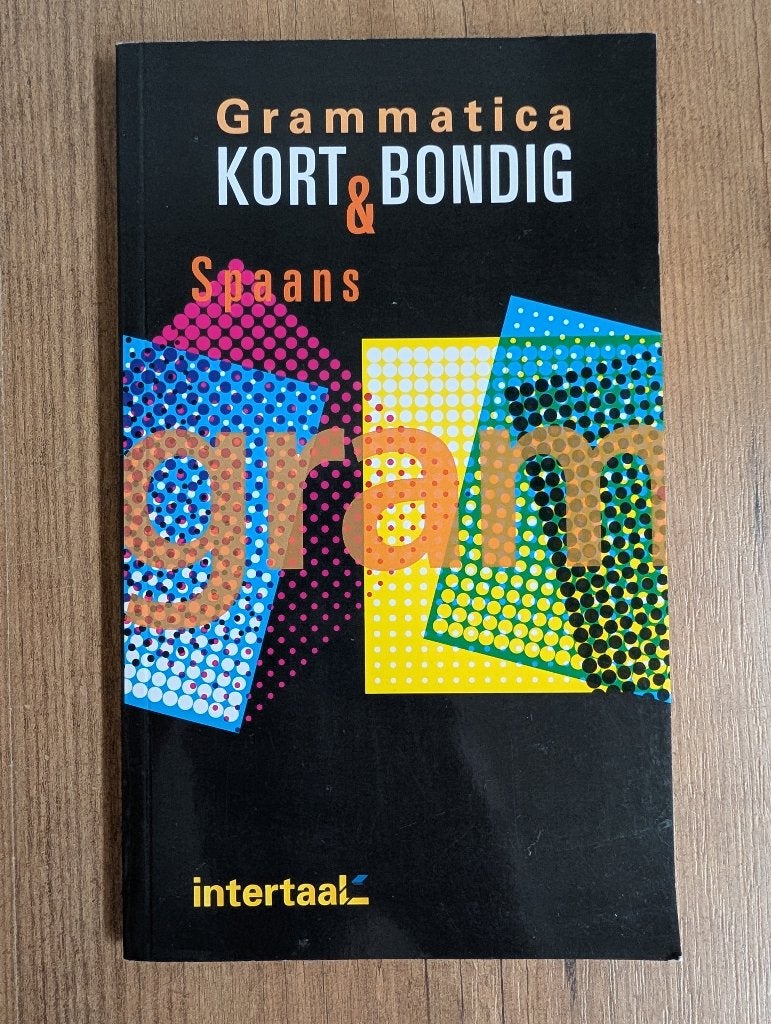 Grammatica Kort & Bondig Spaans - Intertaal, Ophalen of Verzenden, Zo goed als nieuw, Intertaal, Alpha