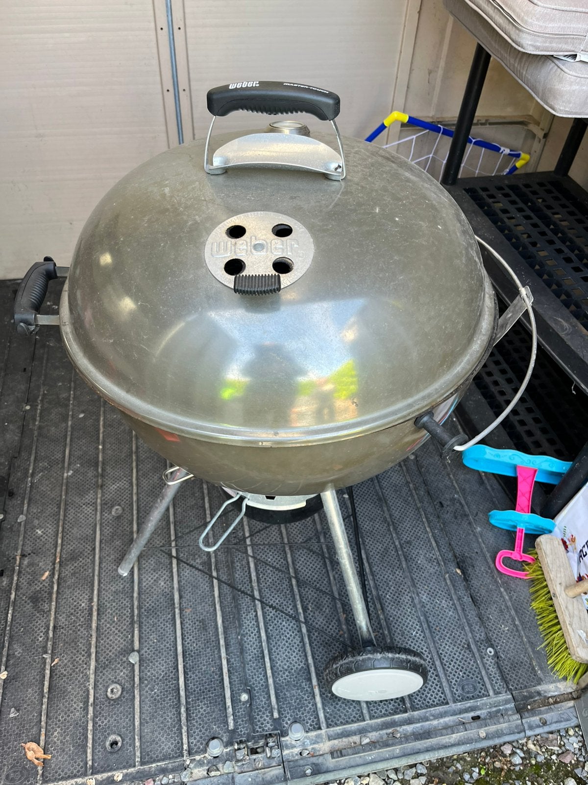 Weber bbq, Tuin en Terras, Ophalen, Zo goed als nieuw
