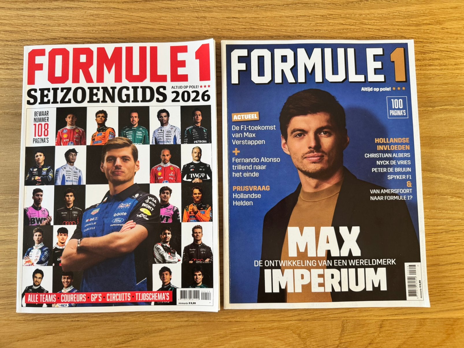 Formule 1 Magazine Seizoengids 2026 & Formule 1, Ophalen of Verzenden, Zo goed als nieuw, Sport en Vrije tijd