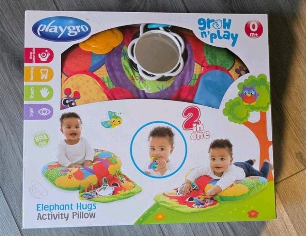 Playgro activity pillow, Ophalen, Zo goed als nieuw, Jongen of Meisje