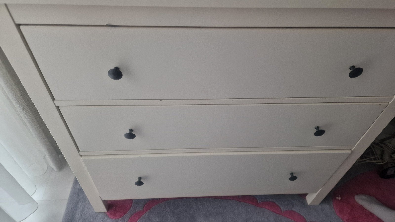 Ikea make up tafel Hemnes / lade kast hemnes, Ophalen of Verzenden, 25 tot 50 cm, Glas
