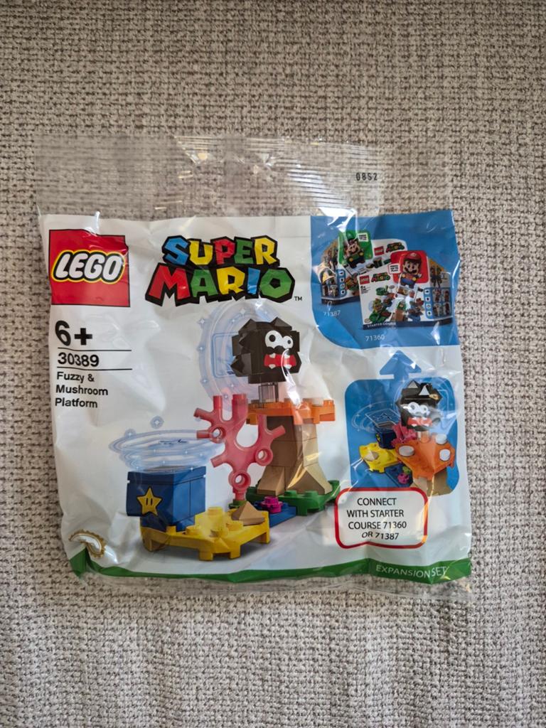 LEGO Super Mario 30389 Fuzzy & Mushroom Platform, Ophalen, Nieuw, Overige merken