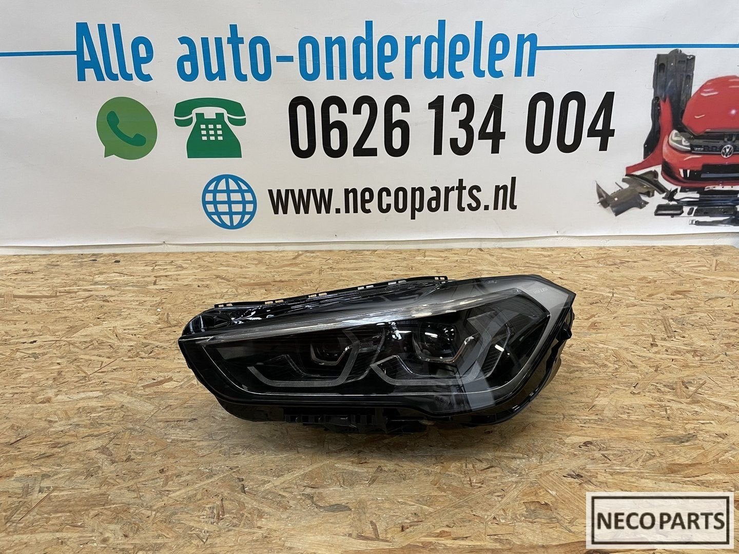 BMW X1 F48 LCI VOL LED KOPLAMP LINKS COMPLEET 63117472249-06, -, -, -