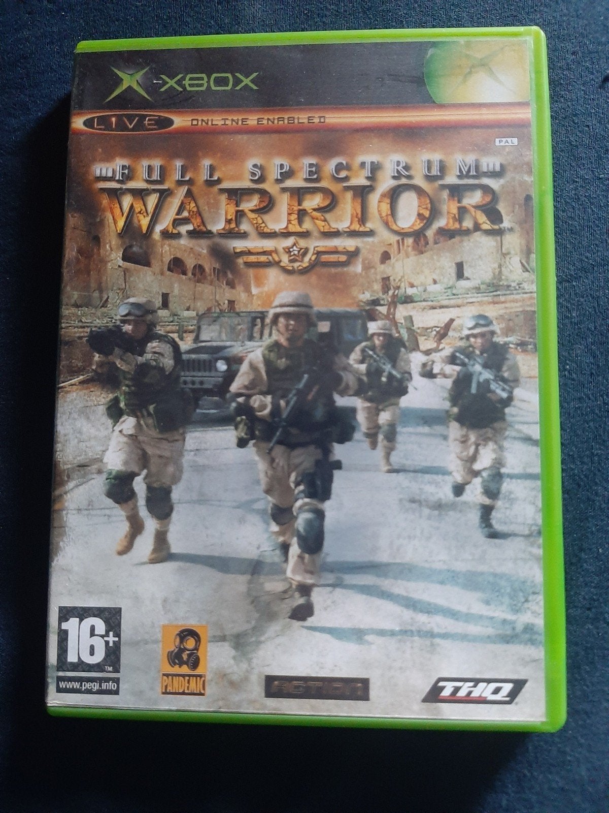 Full spectrum Warrior, Ophalen, Gebruikt, Shooter, 2 spelers