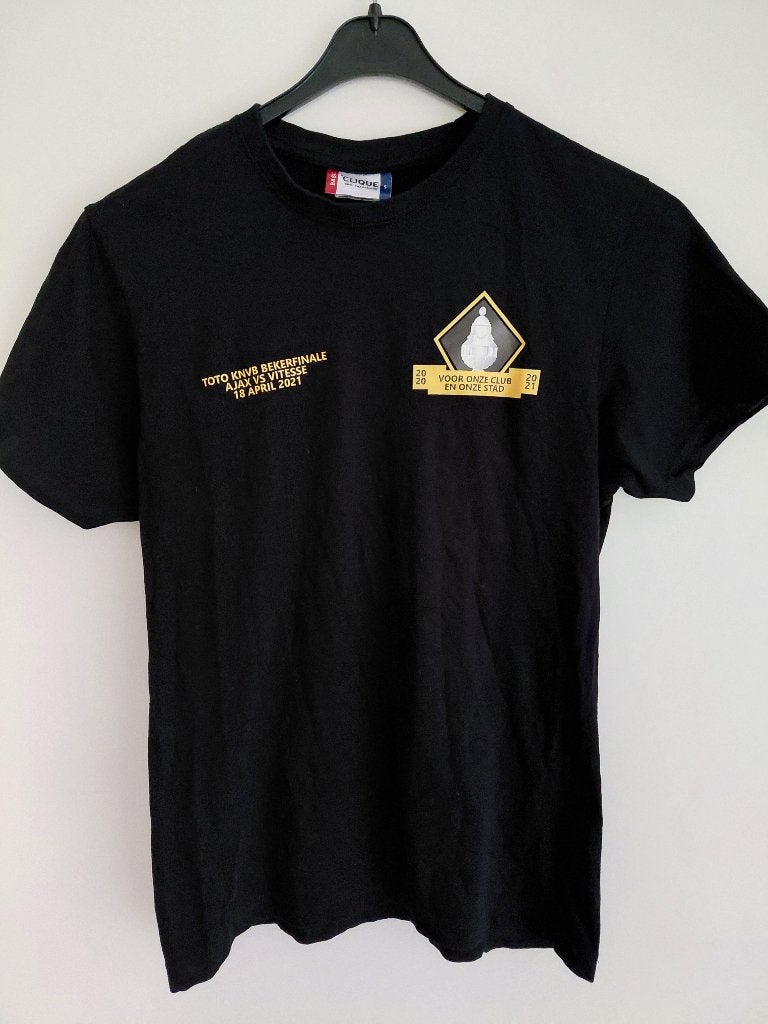 Vitesse  Shirt toto knvb bekerfinale ajax-vitesse 2021, Ophalen, Nieuw, Vitesse, Shirt