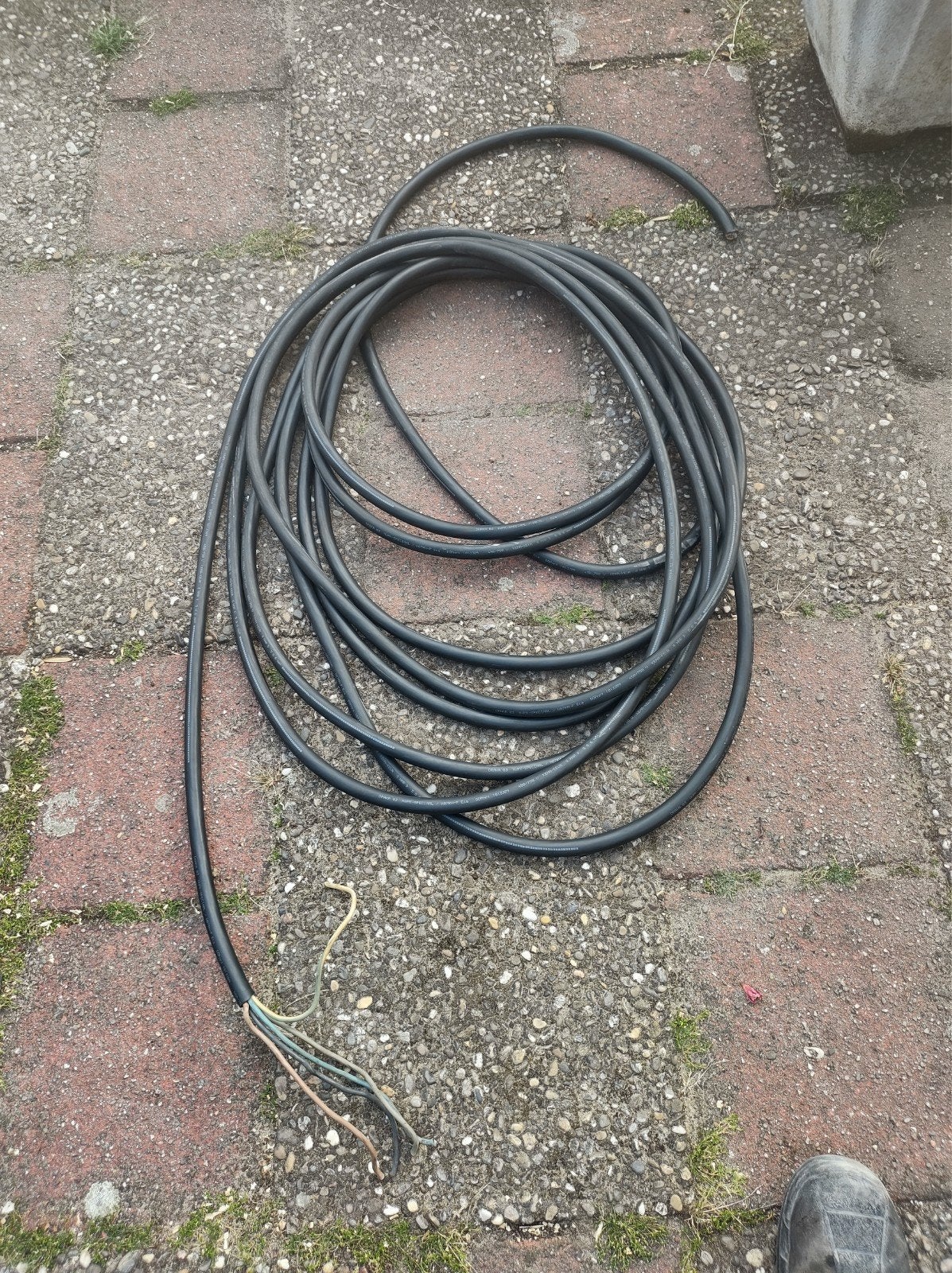 5g6 5x6 18.1mtr Draka flexibele kabel, Ophalen, Zo goed als nieuw, Kabel of Snoer