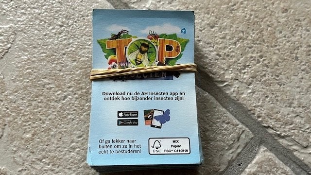 Top insecten plaatjes van ah 80 plaatjes, Albert Heijn, Ophalen of Verzenden
