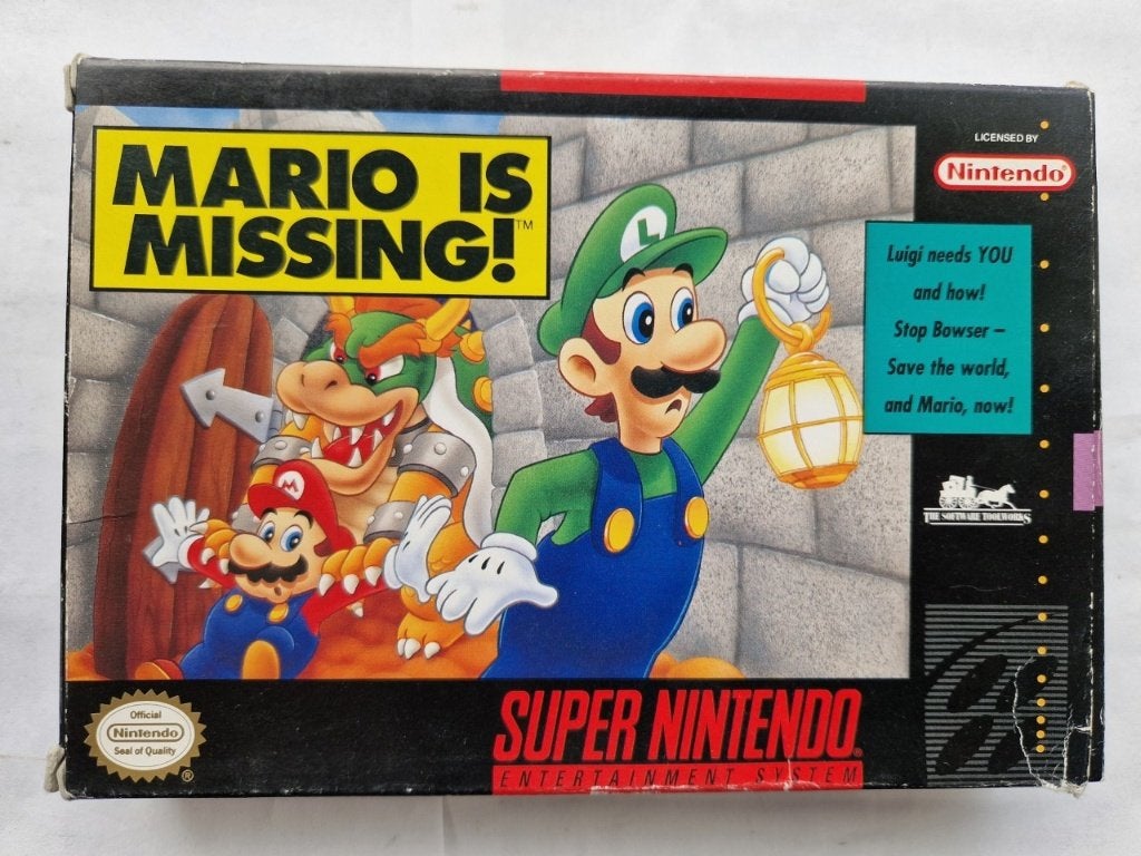 MARIO is MISSING ntsc, Gebruikt, 1 speler, Racen en Vliegen, Ophalen of Verzenden