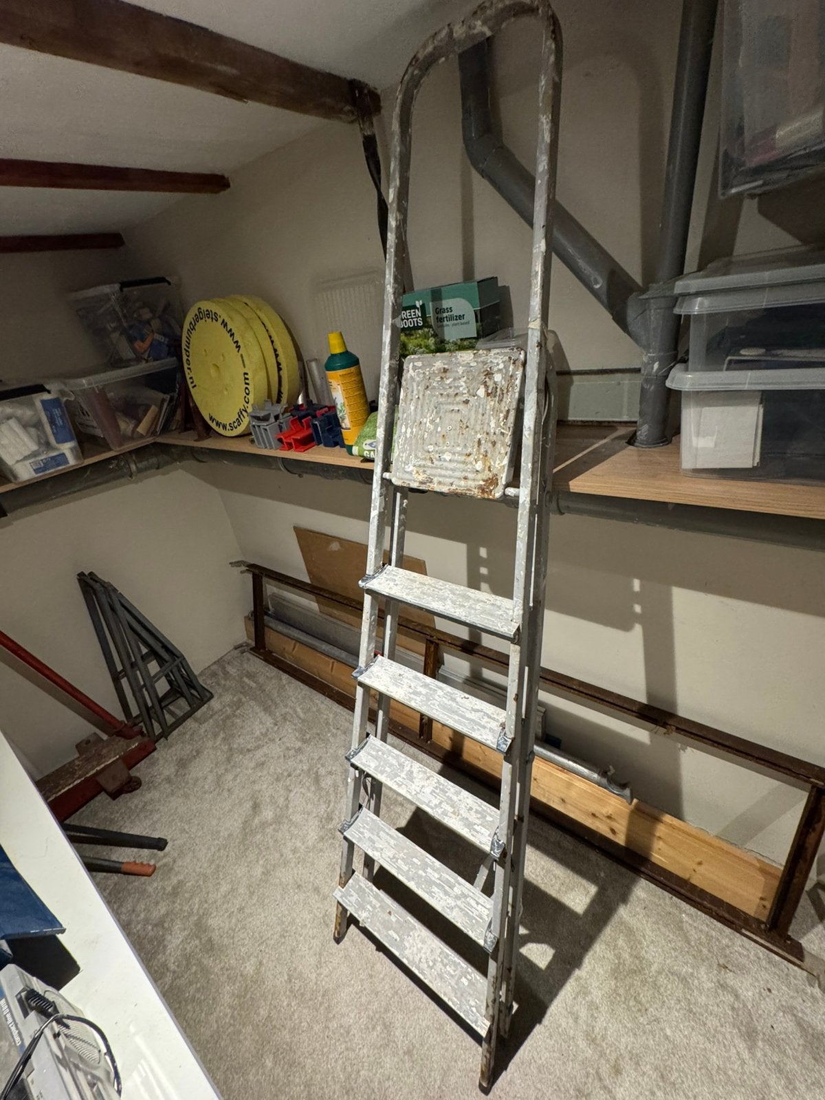 Klustrap, Ophalen, Gebruikt
