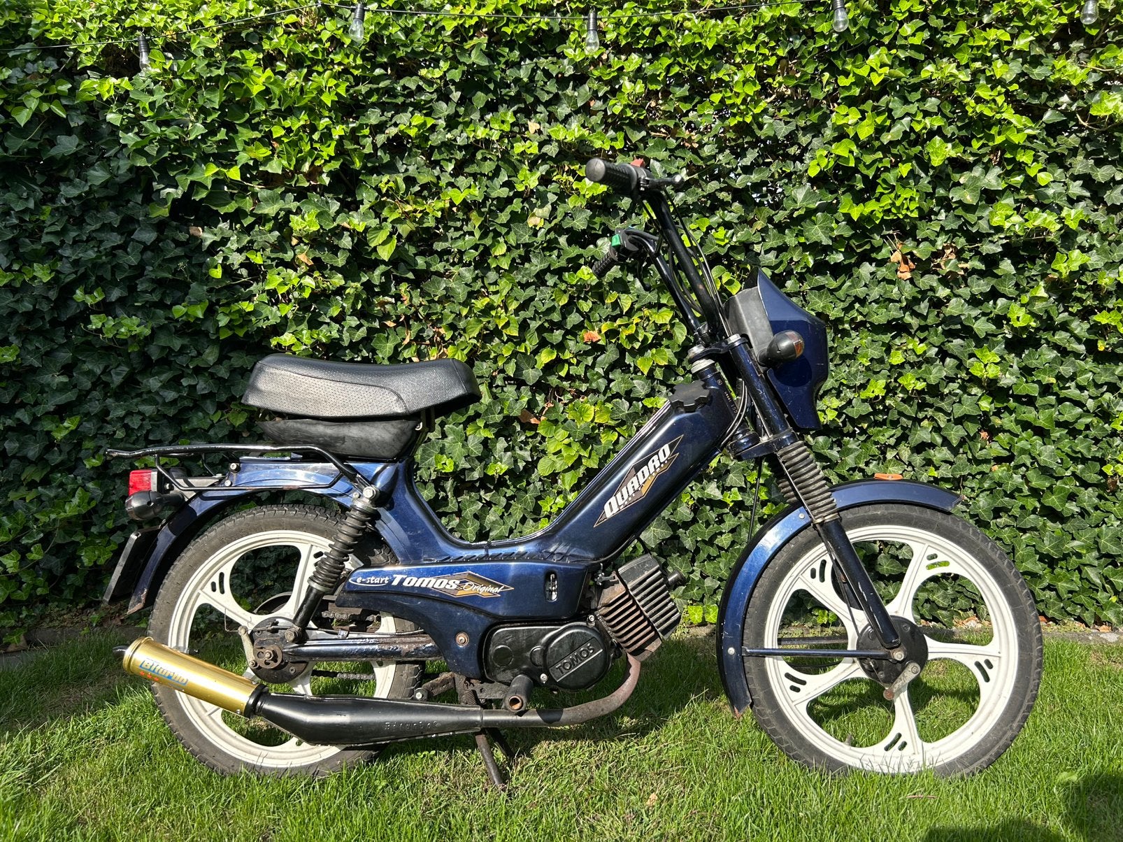 Tomos qaudro e start 50cc, Ophalen, Gebruikt