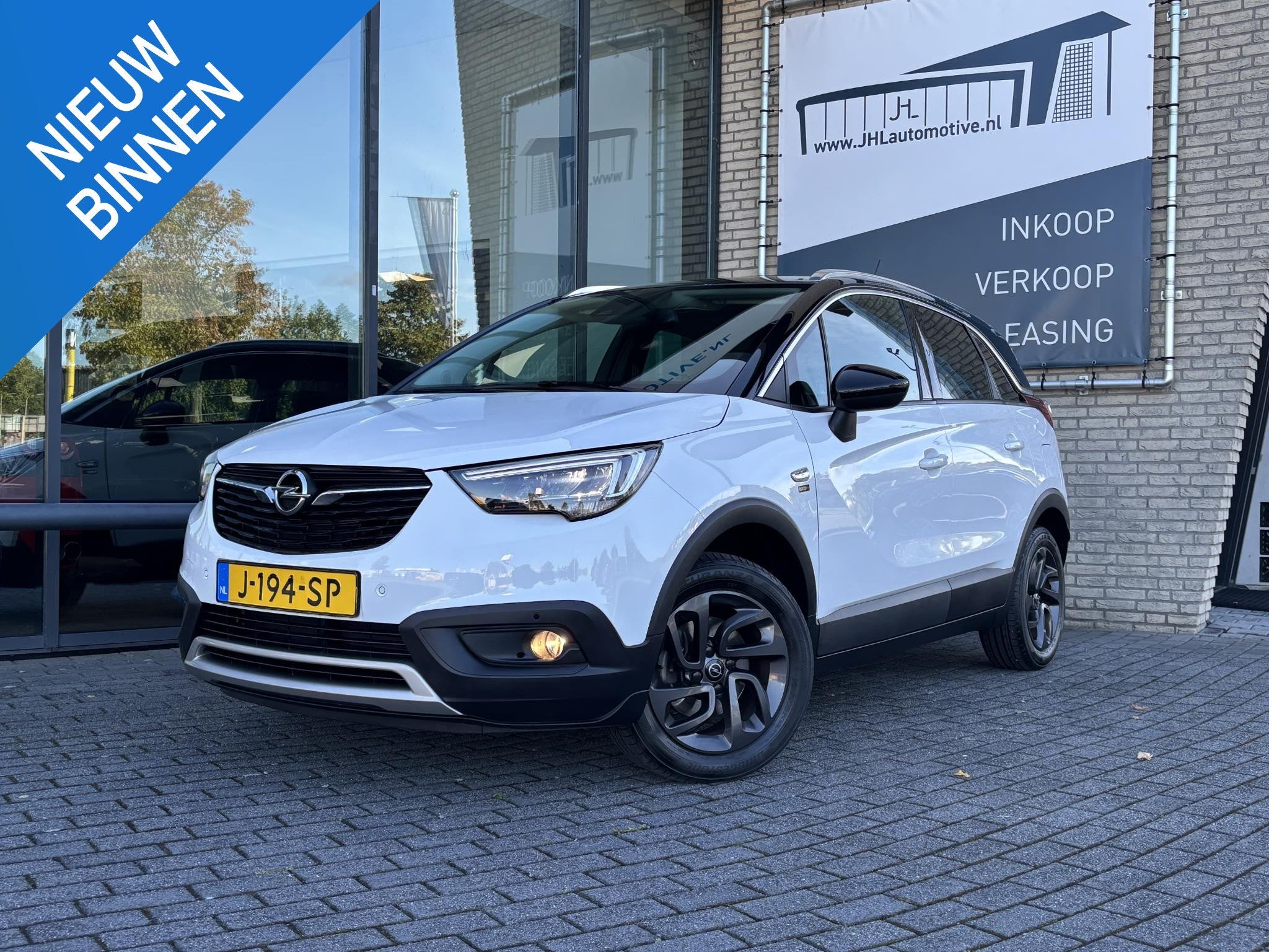 Opel Crossland X 1.2 Turbo Edition 2020*ECC*CRUISE*CAM*CARPL, Auto's, Gebruikt, 1199 cc, Wit, Origineel Nederlands