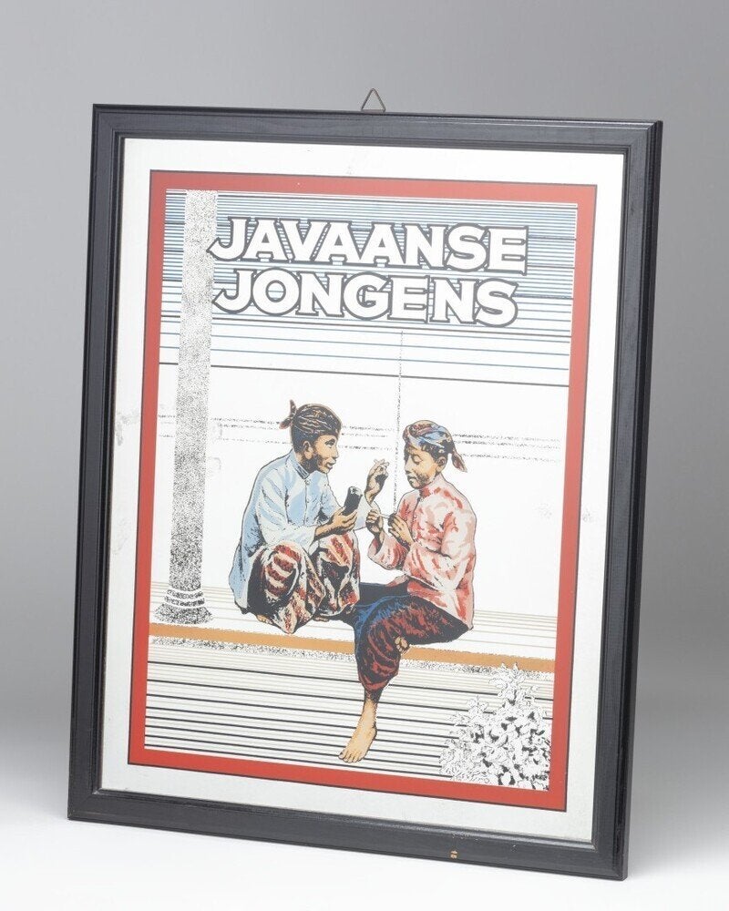 GEZOCHT: Javaanse Jongens spiegel, Verzamelen, Ophalen of Verzenden, Gebruikt, Overige typen