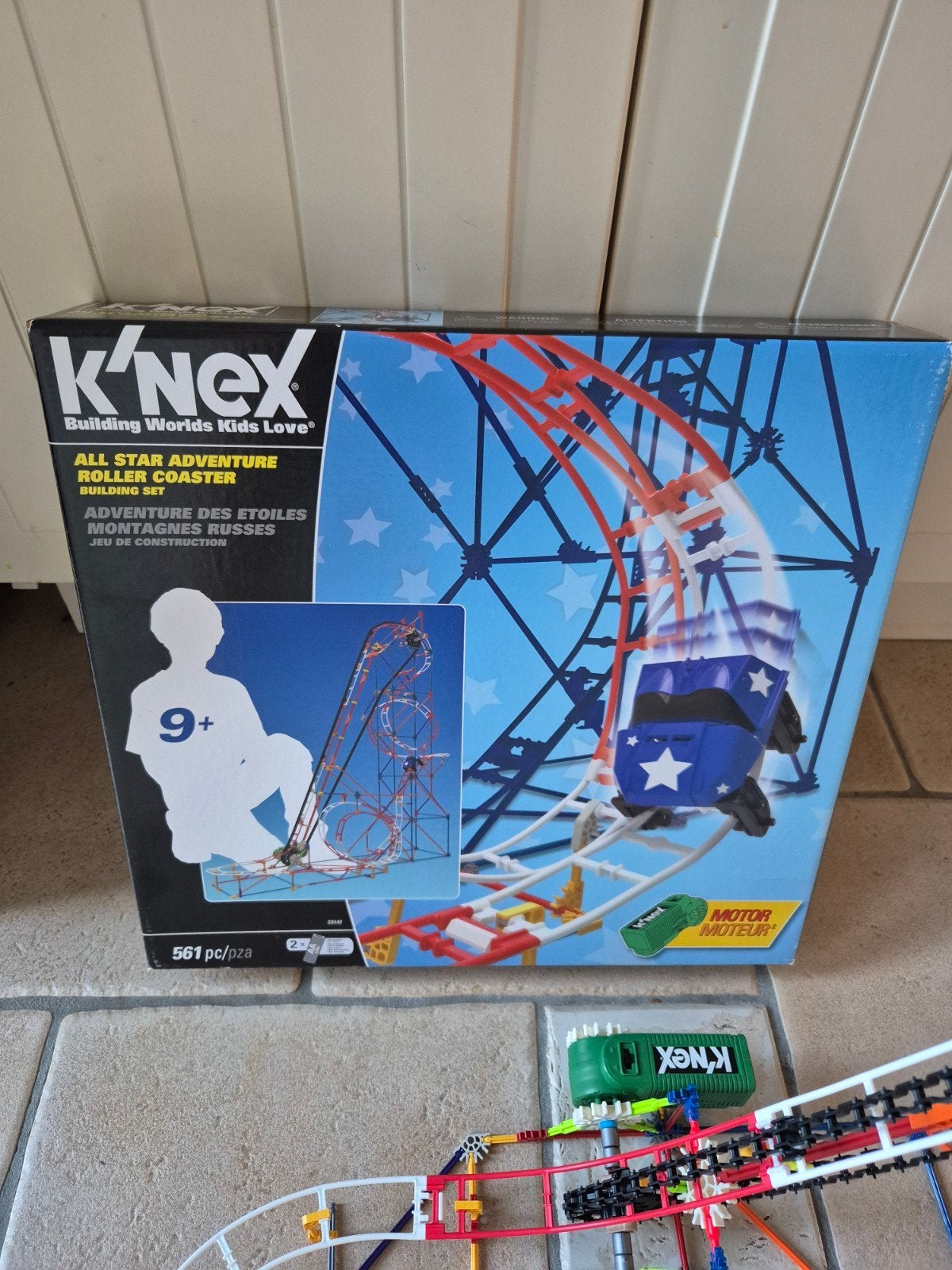 K'nex All Star Adventure Roller Coaster Bouwset, Kinderen en Baby's, Ophalen of Verzenden, Zo goed als nieuw, K'nex