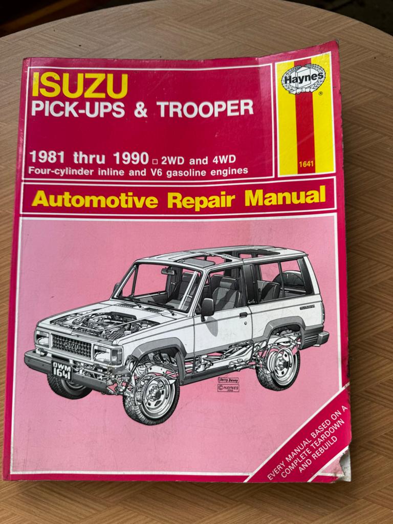 Haynes Werkplaatshandboek Isuzu Pick-ups & Trooper (1981-199, Ophalen of Verzenden, Gelezen, Overige merken