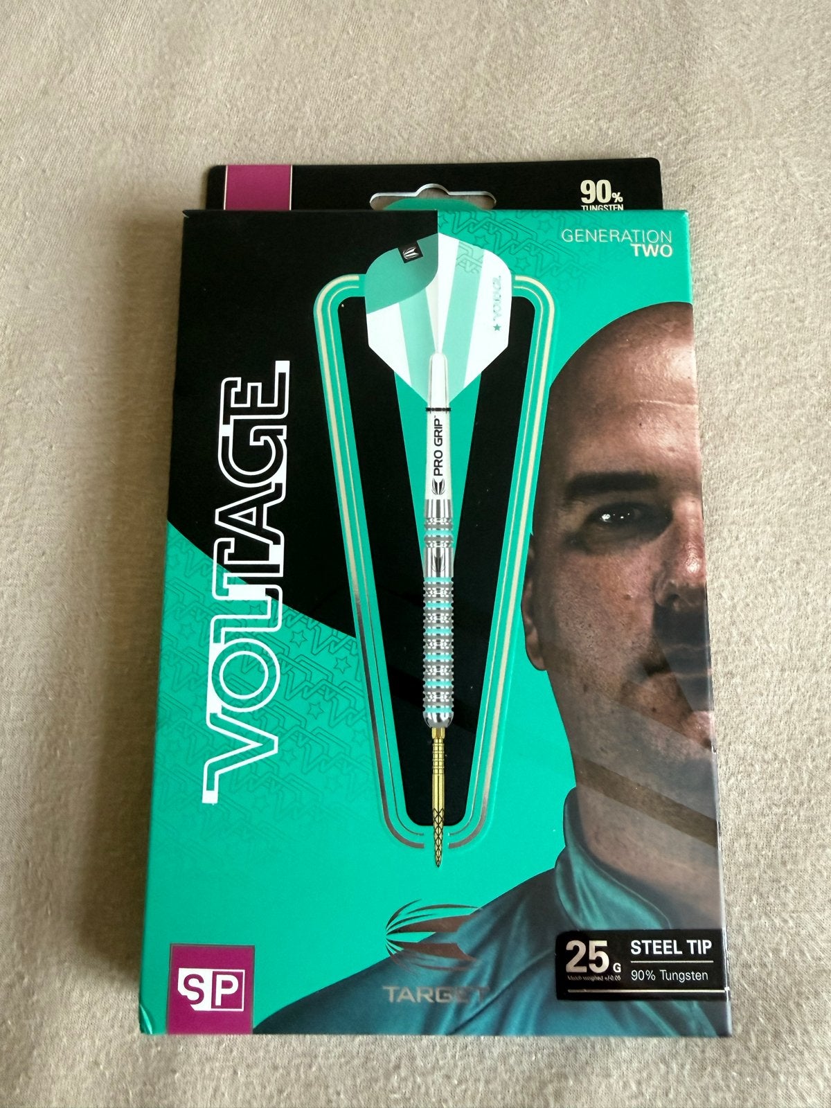 Rob cross gen 2 25g Steel Tip Darts, Sport en Fitness, Darts, Ophalen, Zo goed als nieuw, Pijlen