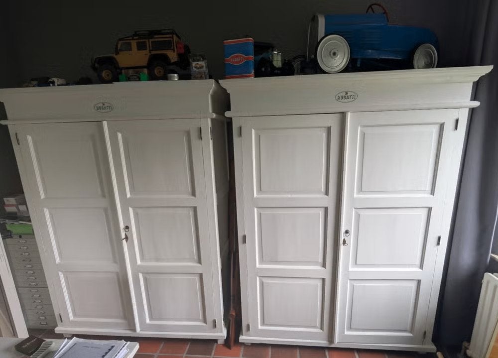 Grote teakhouten kast / boekenkast / tv-kast – 2 stuks, Huis en Inrichting, Ophalen, Gebruikt, 100 tot 150 cm, Teakhout