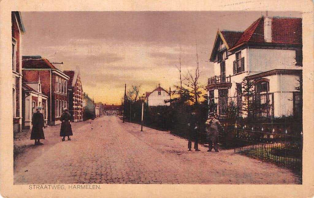 Harmelen Straatweg Woerden, Verzenden, 1920 tot 1940, Gelopen, Utrecht