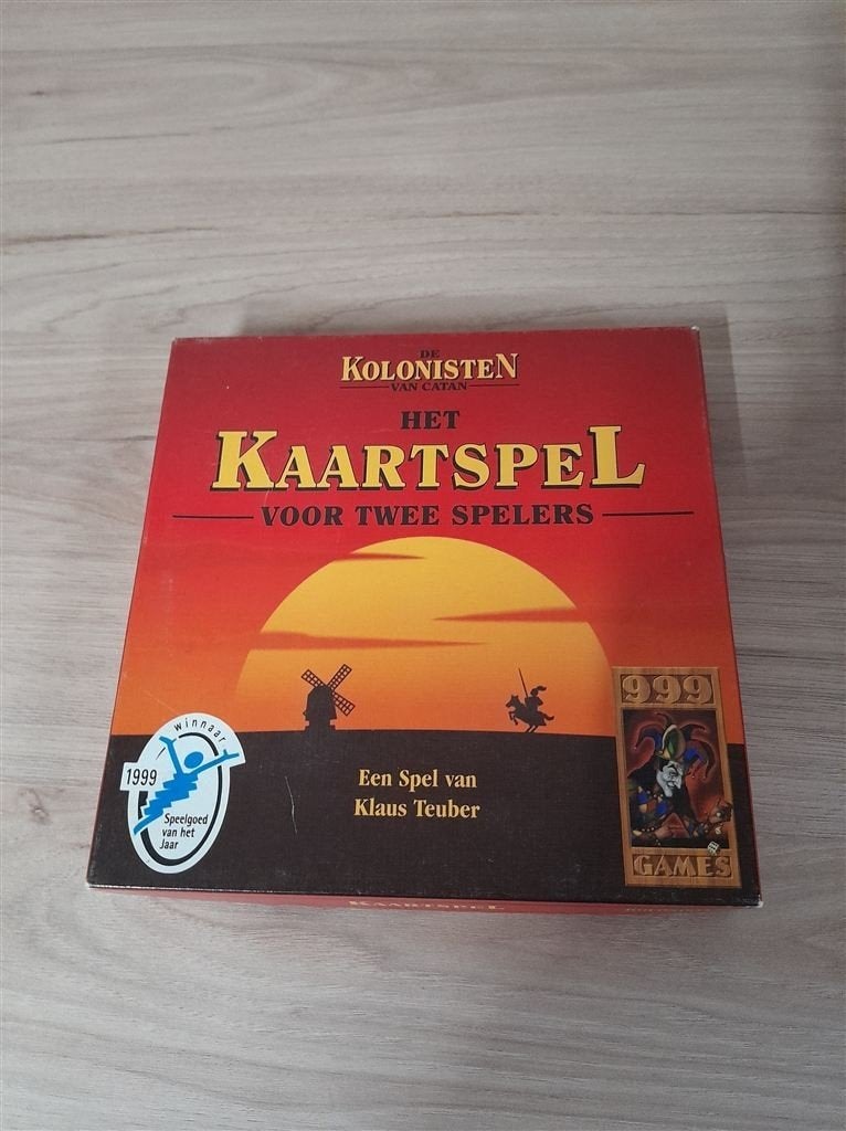 Kolonisten van catan het kaartspel - 999 games - s3130, Verzenden, Zo goed als nieuw