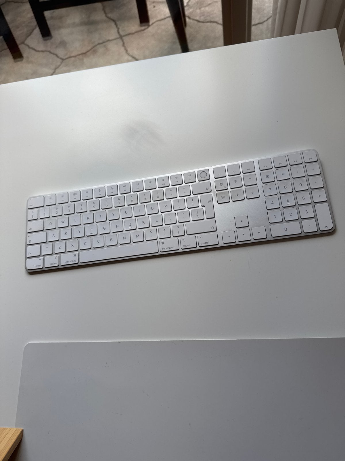 Apple Magic Keyboard met numeriek gedeelte, Computers en Software, Toetsenborden, Ophalen of Verzenden, Zo goed als nieuw, Draadloos