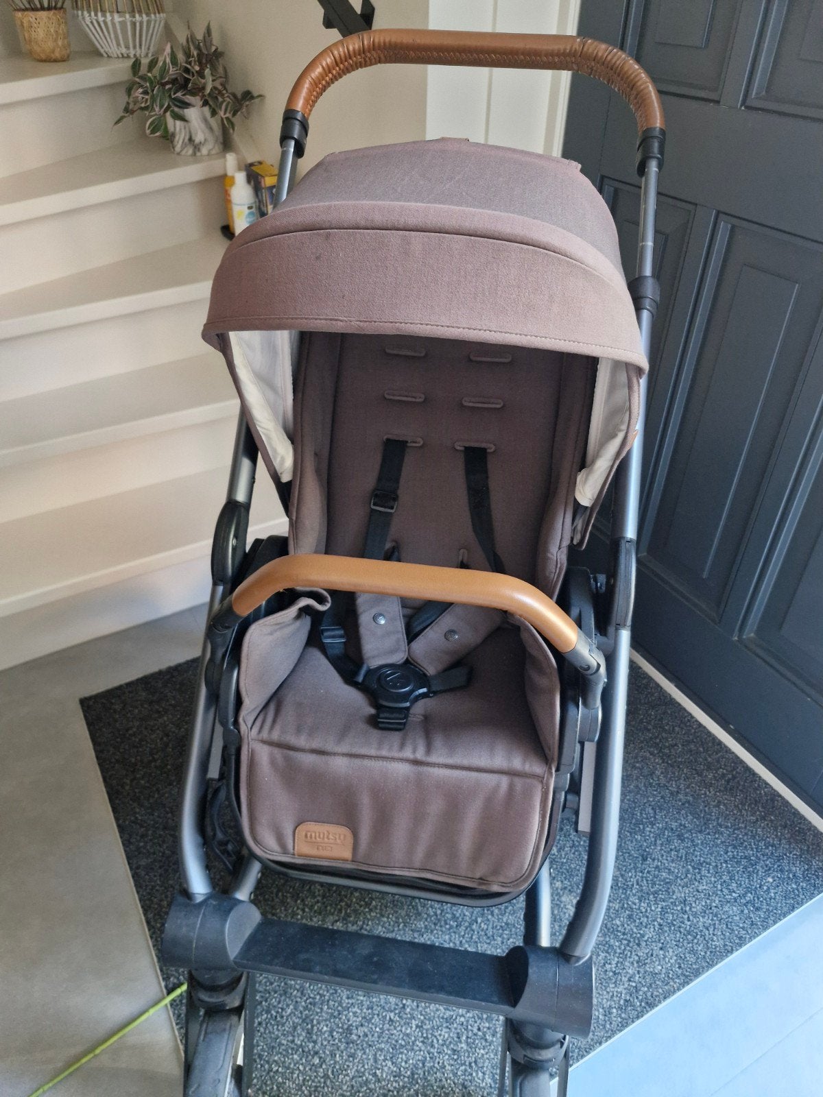 Mutsy Nio kinderwagen met reiswieg en buggy, Ophalen, Gebruikt, Combiwagen, Met reiswieg