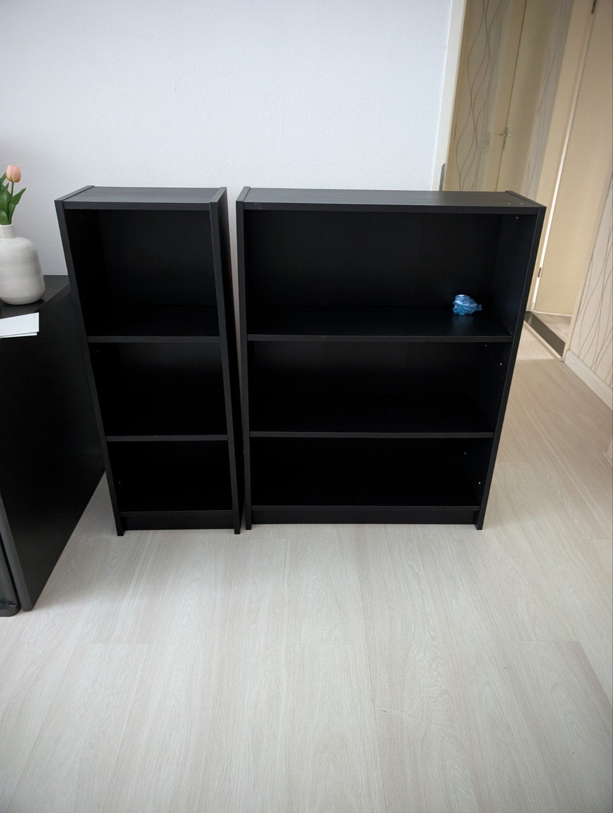 Ikea boekenkast, Ophalen