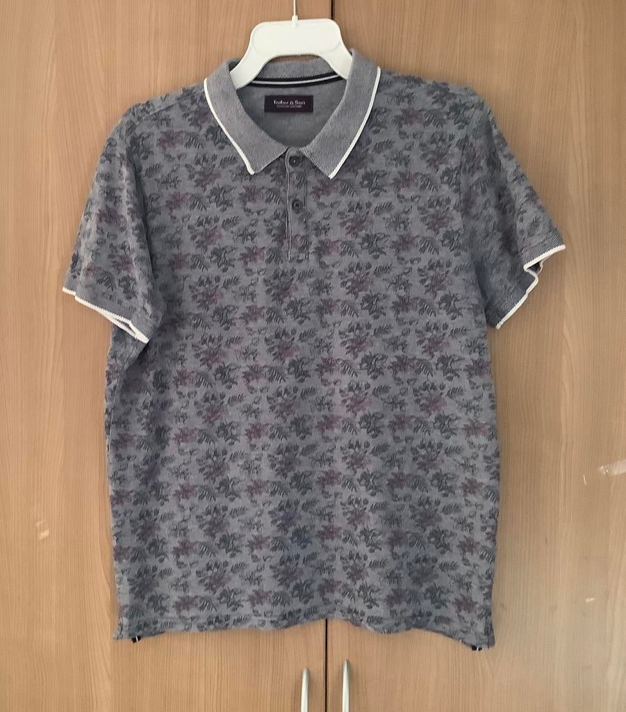 Polo.   heren.  mt. L.       Tailor & Son., Verzenden, Zo goed als nieuw, Maat 52/54 (L)