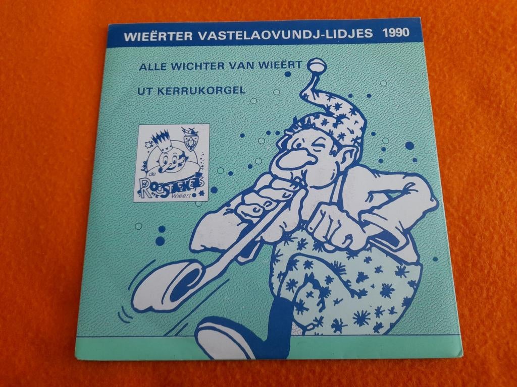 Wieerter Vastelaovundj lidjes 1990 Weert, 1990 - 1999, Originele persing, 7 inch, Single